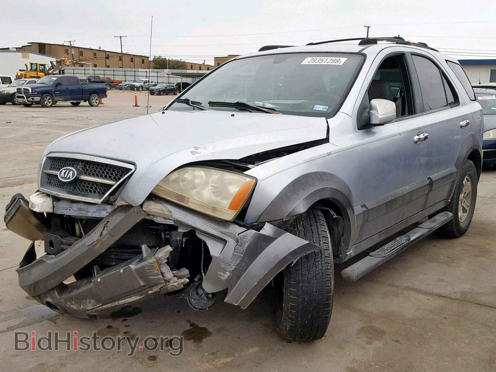 2004 KIA SORENTO EX - VIN: KNDJD733445264497 - Фото 2