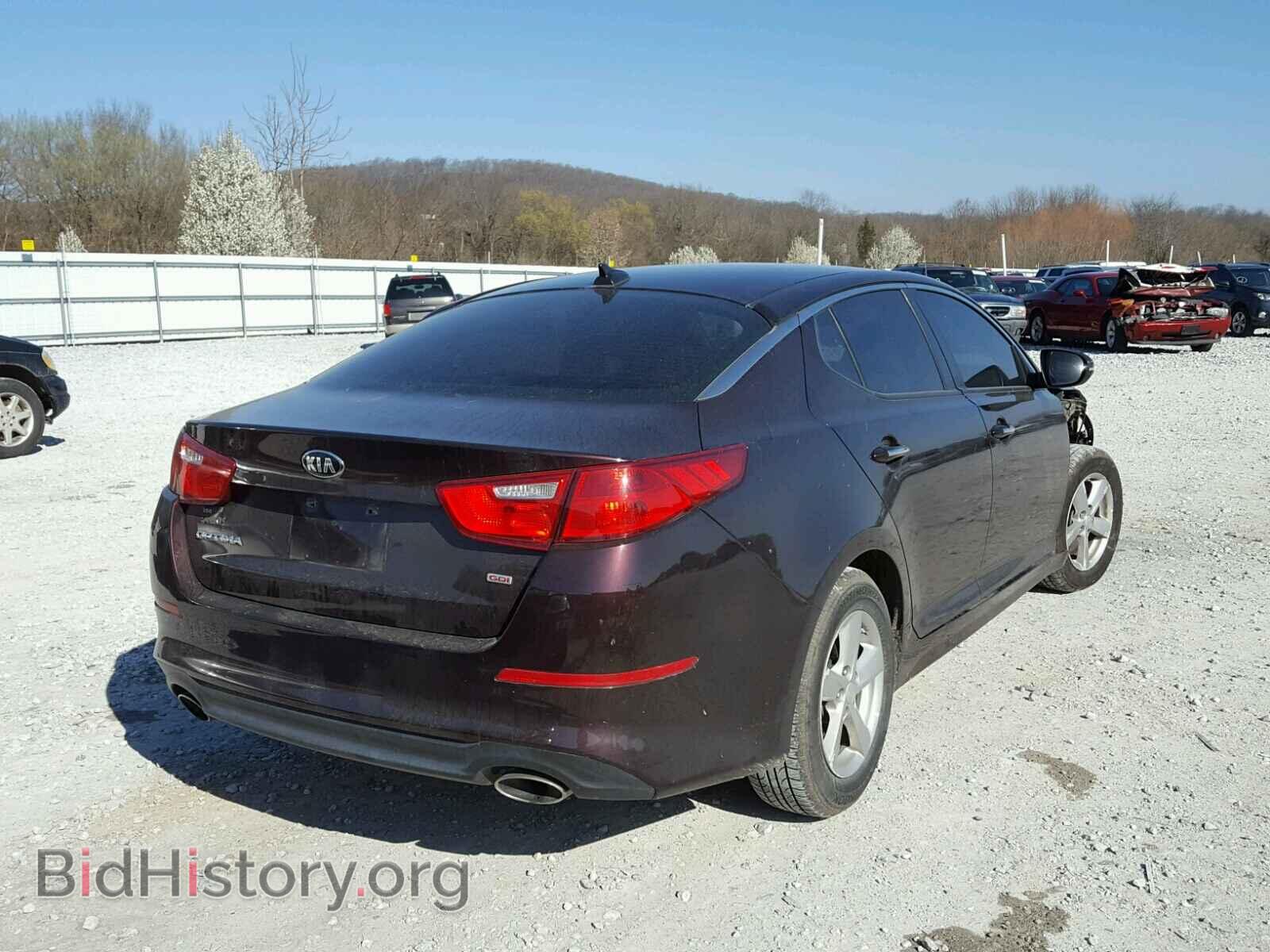 2014 KIA OPTIMA - VIN: 5XXGM4A77EG262447 - Фото 4