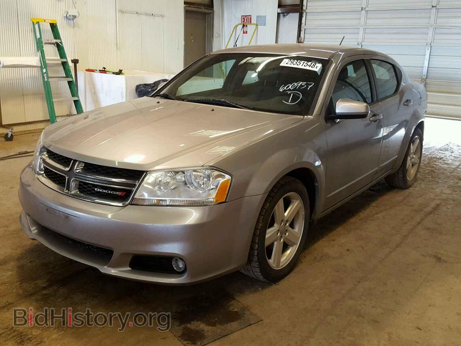 2013 DODGE AVENGER - VIN: 1C3CDZCB8DN606937 - Фото 2