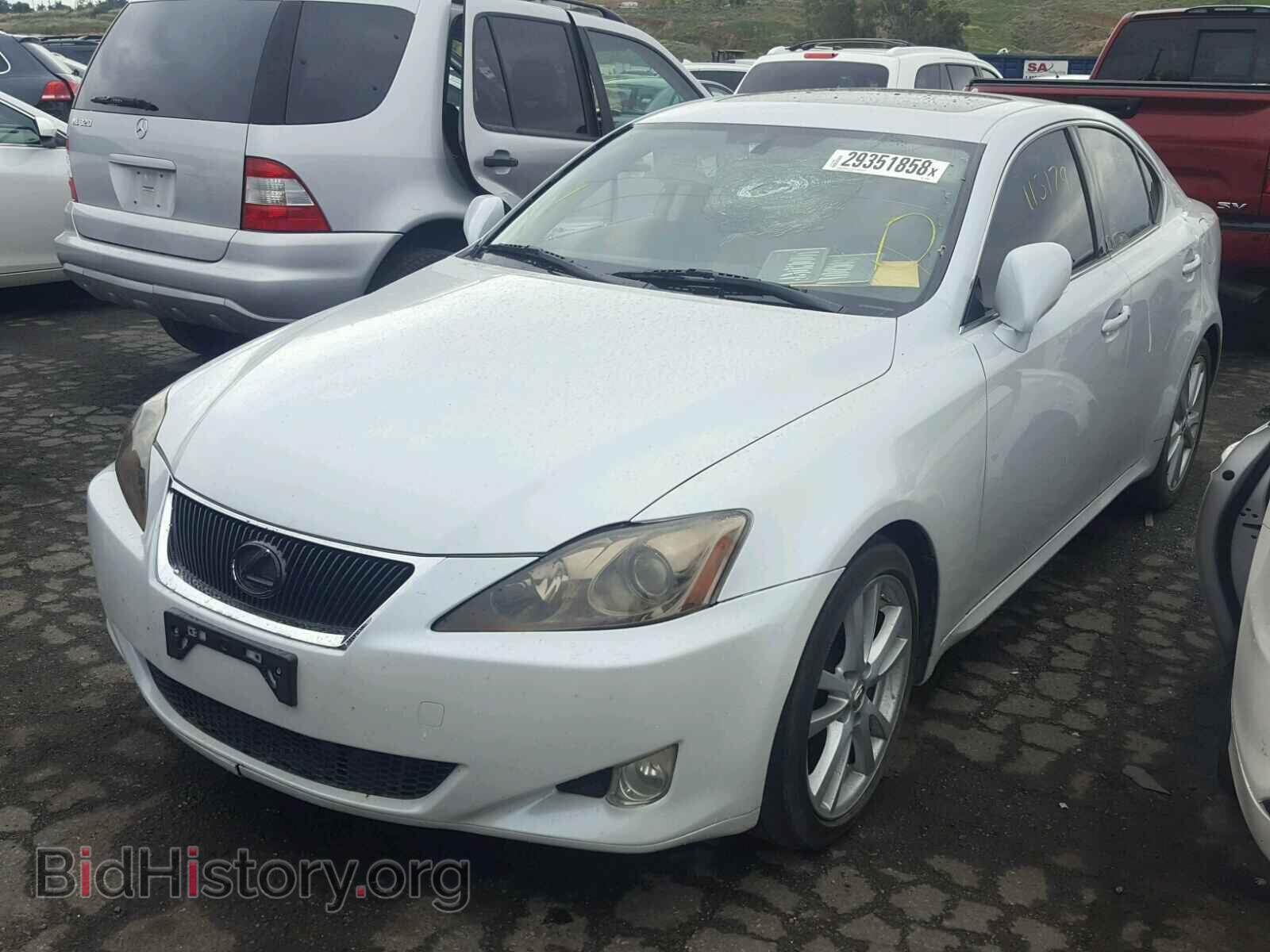2007 LEXUS IS250 - VIN: JTHBK262X75041965 - Фото 2