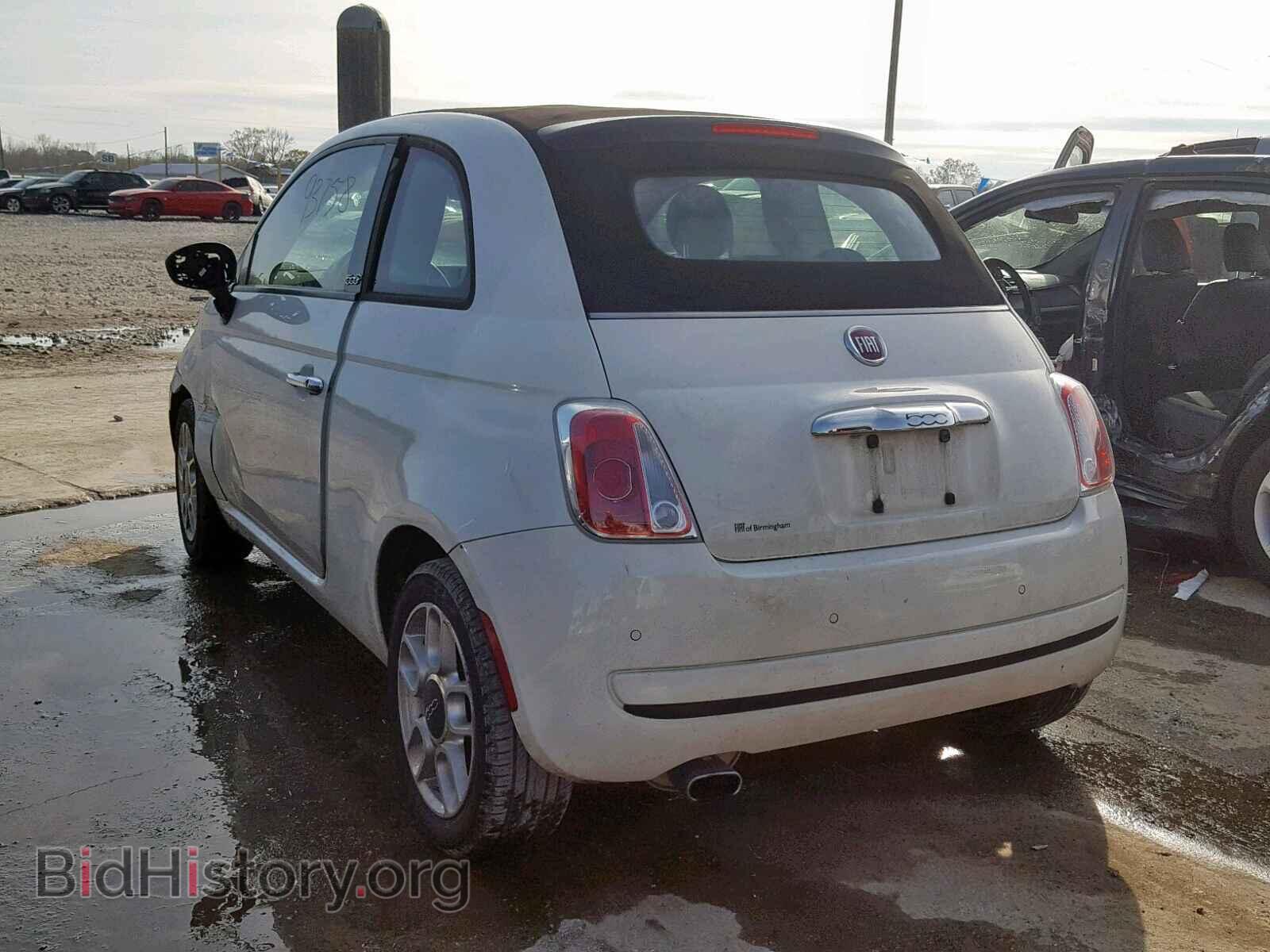 2012 FIAT 500 - VIN: 3C3CFFDR7CT127475 - Photo 3
