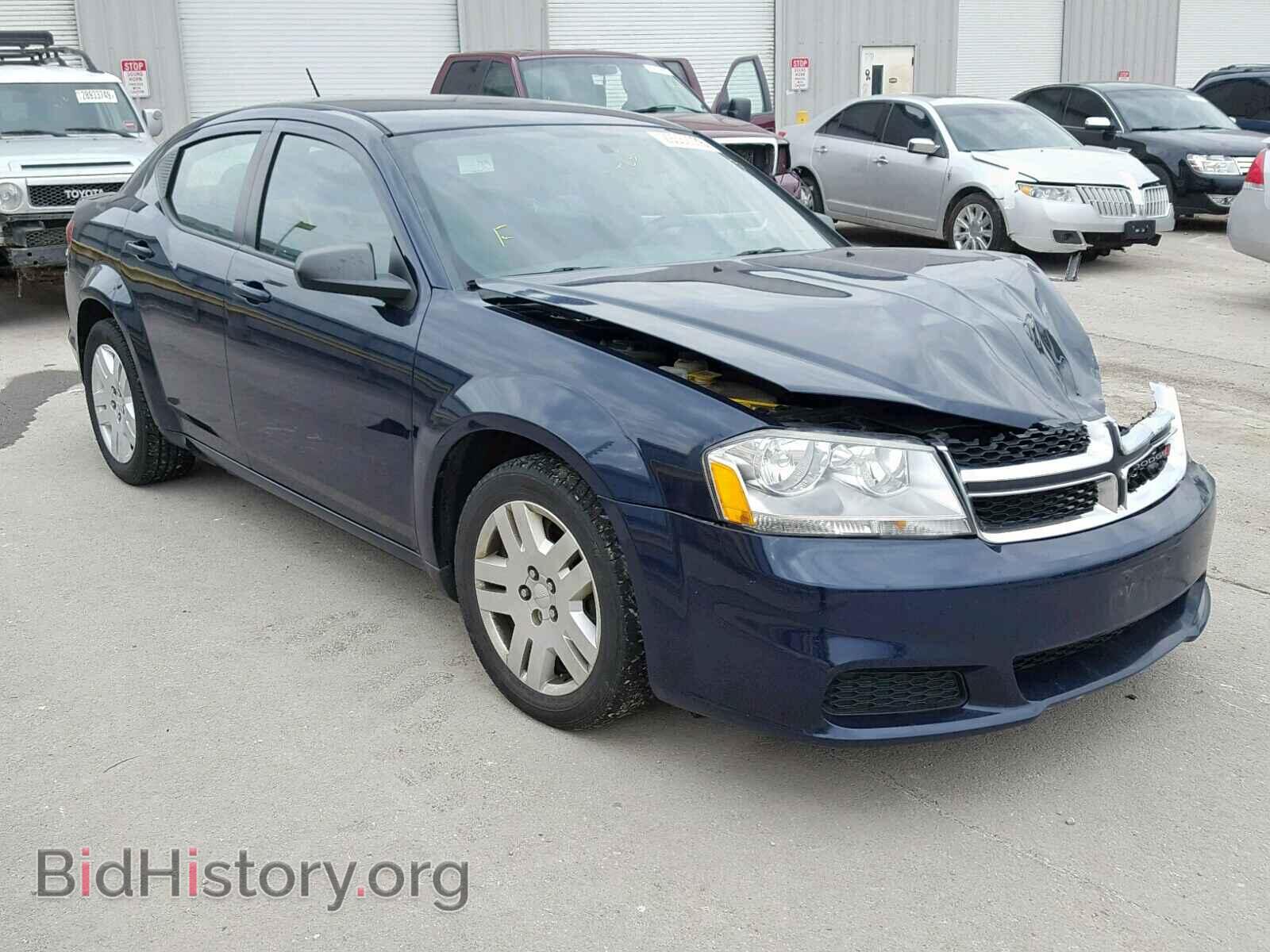 Фотография 1C3CDZAB6EN169587 - DODGE AVENGER 2014