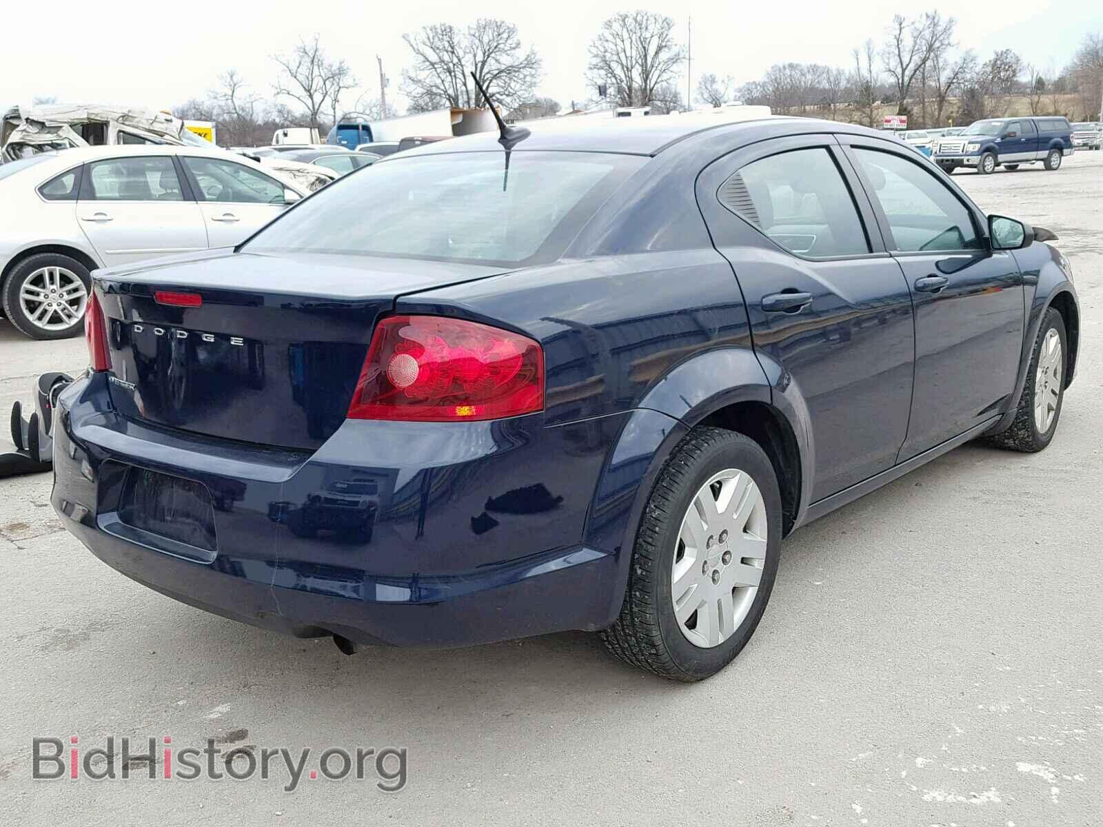 2014 DODGE AVENGER - VIN: 1C3CDZAB6EN169587 - Фото 4