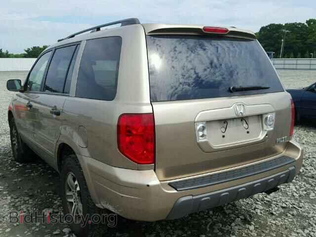 2005 HONDA PILOT - VIN: 5FNYF18495B022246 - Фото 3