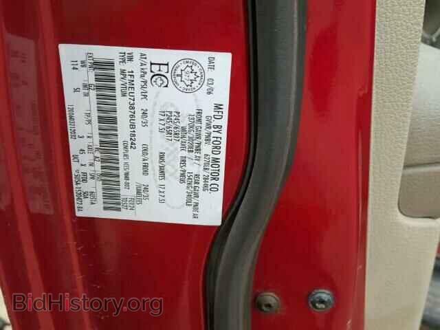 2006 FORD EXPLORER - VIN: 1FMEU73876UB18242 - Фото 10