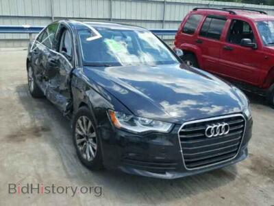 2012 Audi A6 A6 Premium, черный — VIN WAUCFAFC7CN138061, Copart