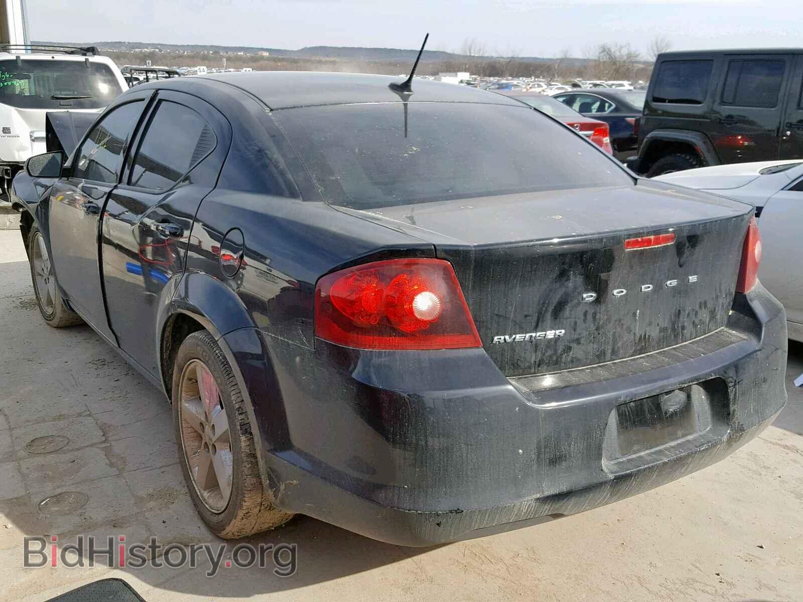 2013 DODGE AVENGER - VIN: 1C3CDZAB0DN534053 - Фото 3