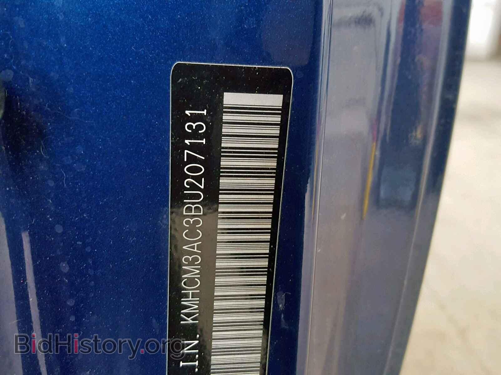 2011 HYUNDAI ACCENT - VIN: KMHCM3AC3BU207131 - Фото 10
