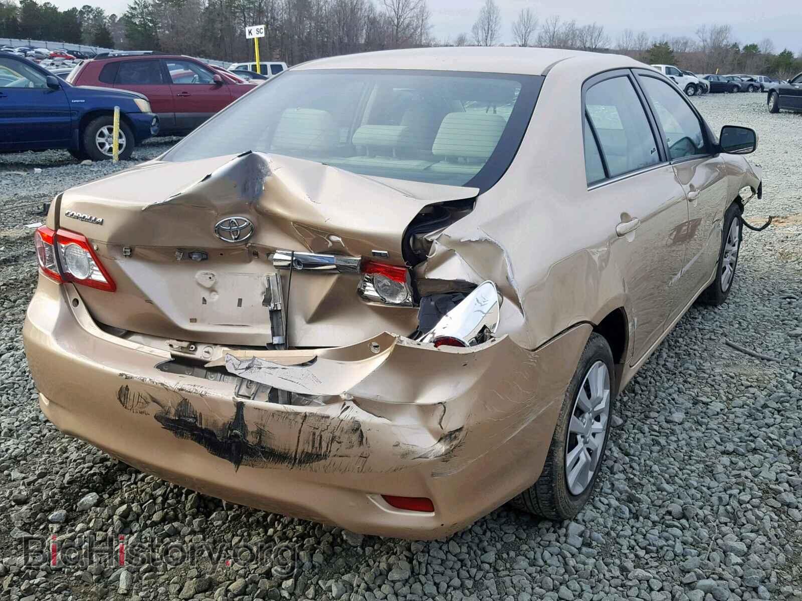 2013 TOYOTA COROLLA BA - VIN: 5YFBU4EE7DP155892 - Фото 4
