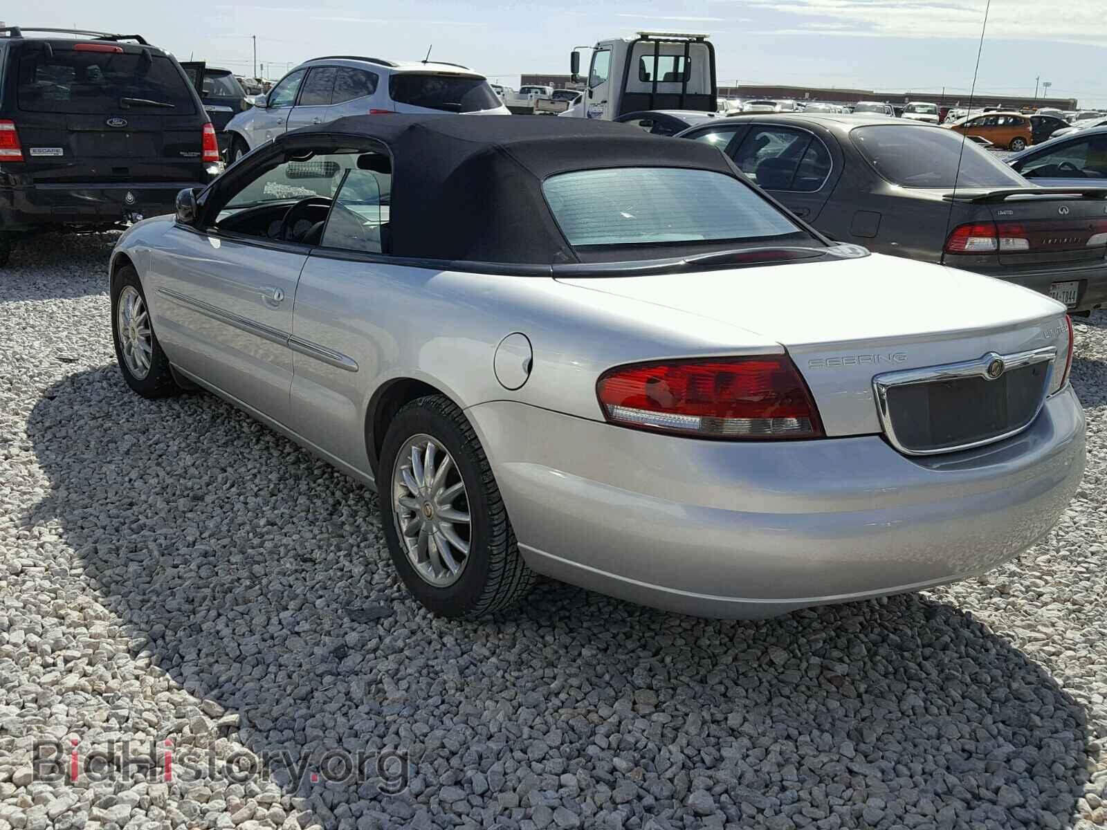 2003 CHRYSLER SEBRING - VIN: 1C3EL65R63N524837 - Фото 3