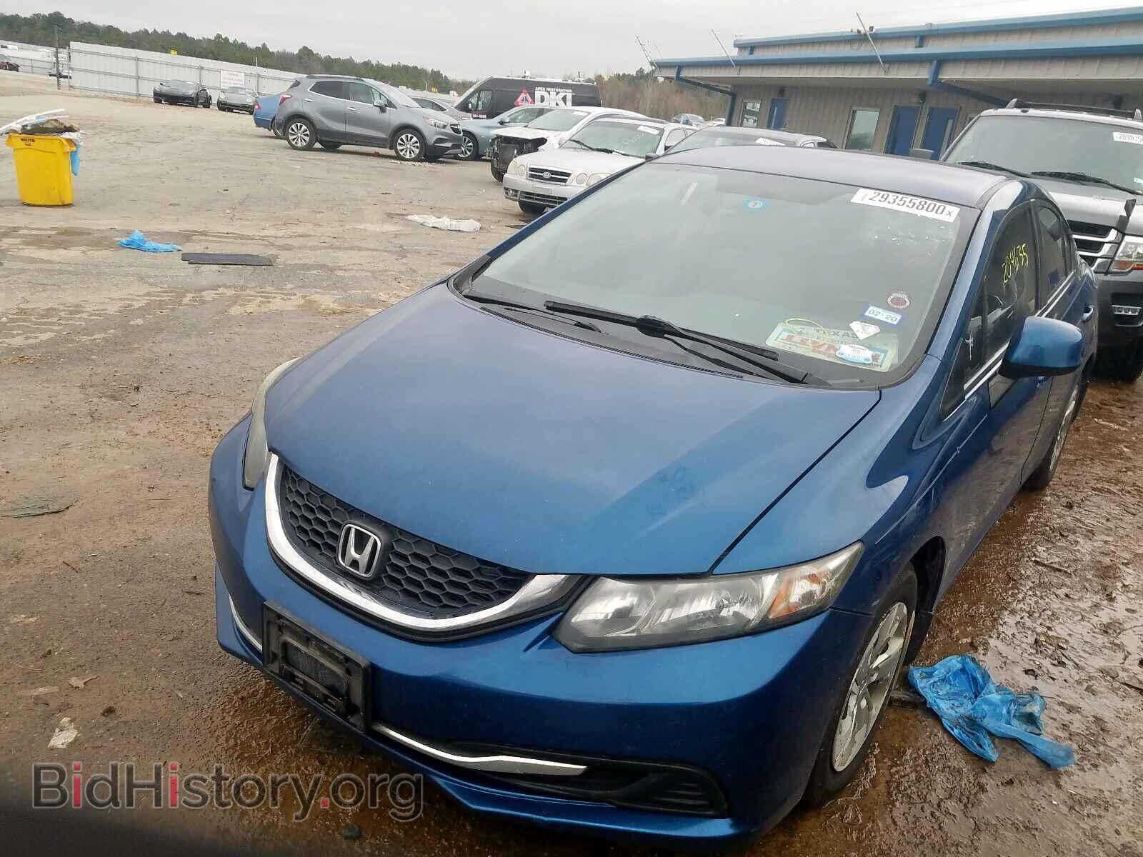2013 HONDA CIVIC - VIN: 2HGFB2F58DH505807 - Фото 2