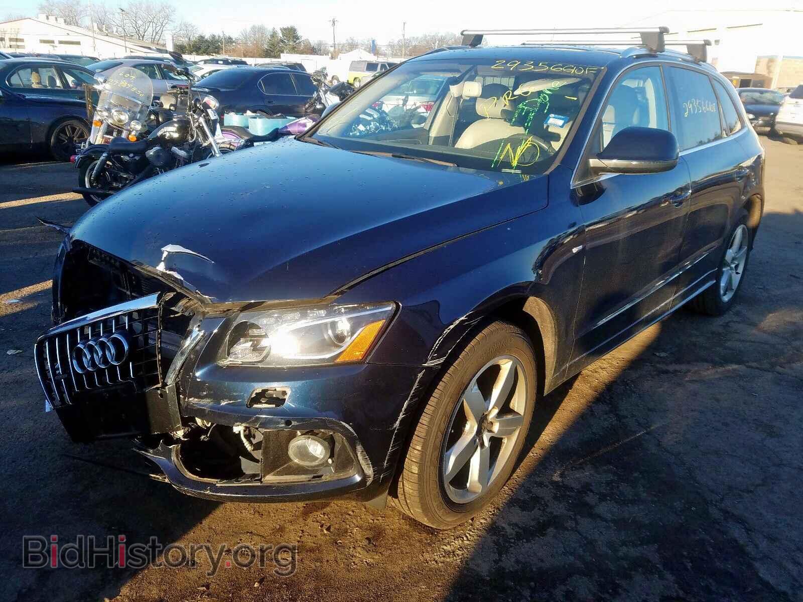 2011 AUDI Q5 - VIN: WA1DKAFP6BA090056 - Фото 2