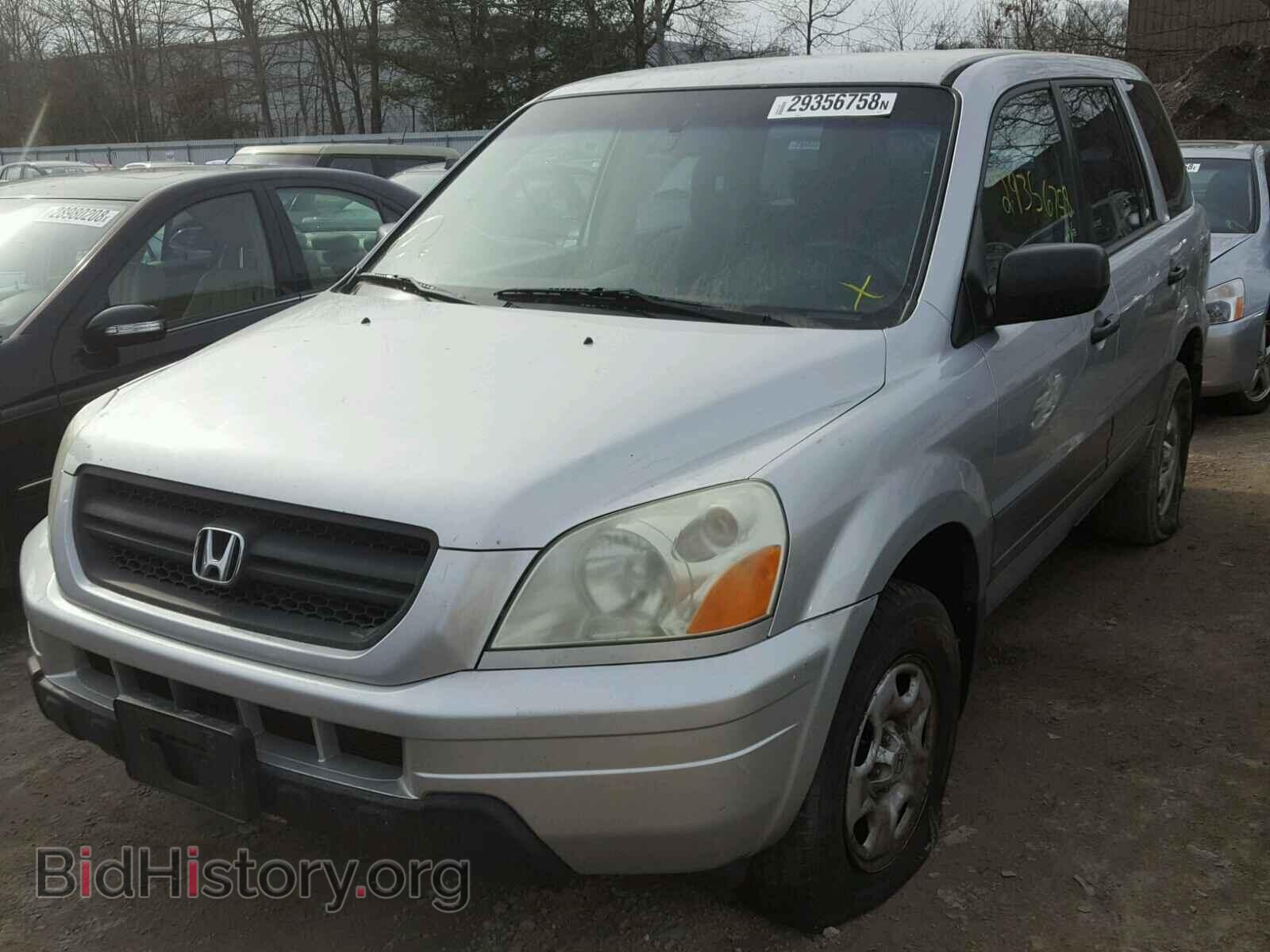 2005 HONDA PILOT - VIN: 2HKYF18145H502797 - Фото 2