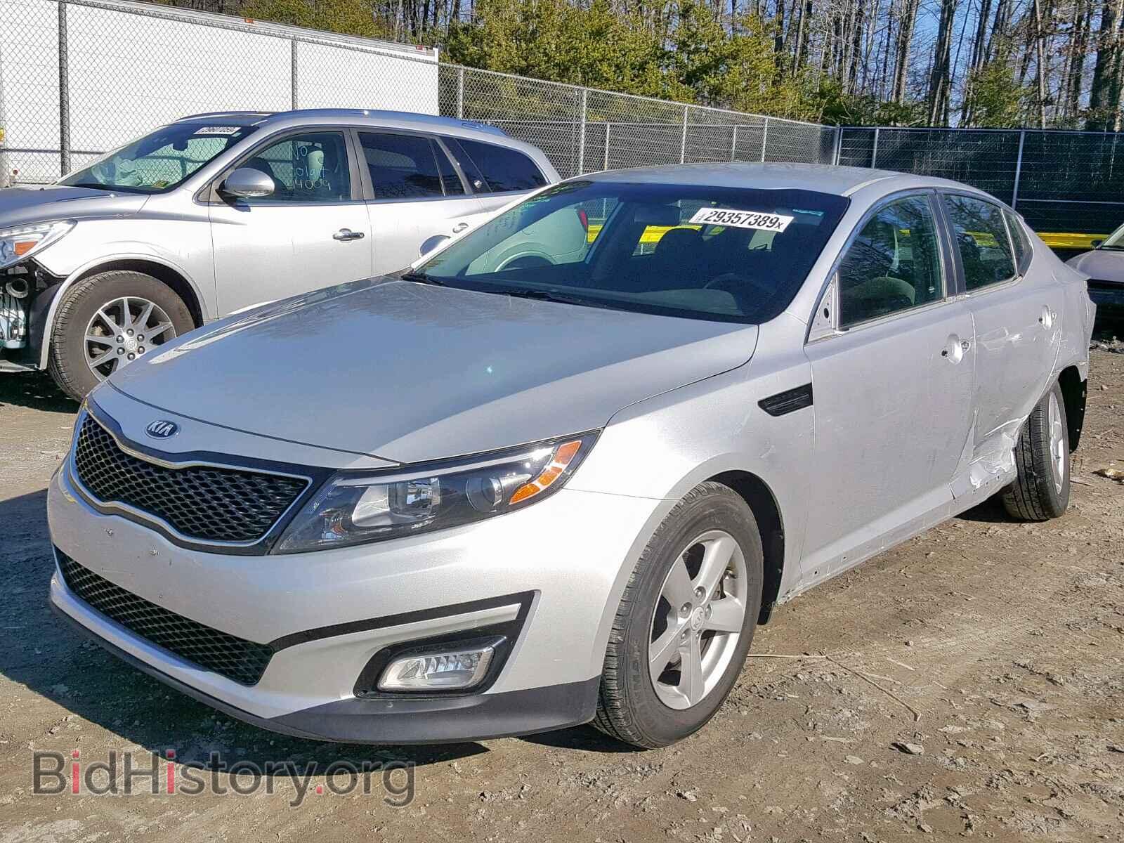 2015 KIA OPTIMA - VIN: 5XXGM4A70FG440989 - Фото 2