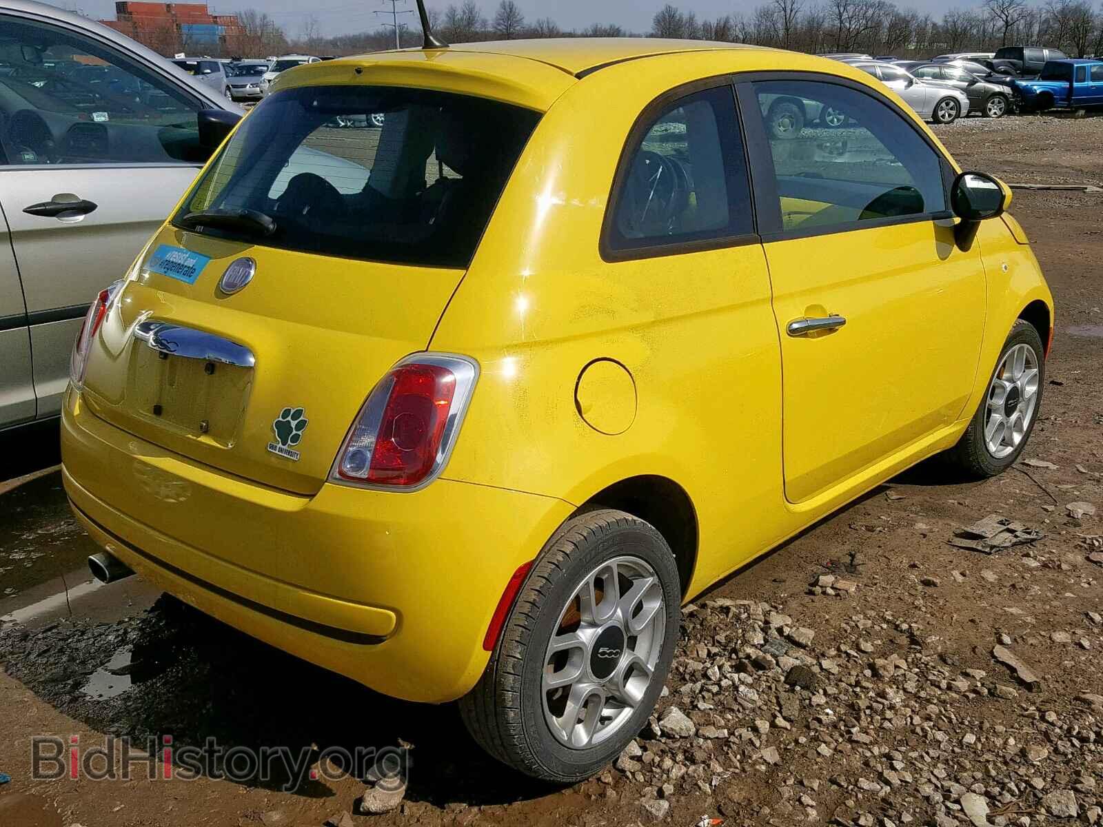 2012 FIAT 500 - VIN: 3C3CFFARXCT203596 - Фото 4