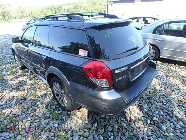 2009 SUBARU OUTBACK - VIN: 4S4BP66C097317558 - Фото 3