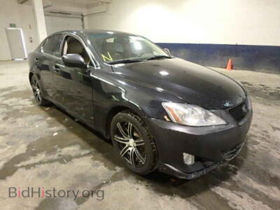 2008 Lexus IS250 IS250 AWD, черный — VIN JTHCK262285020128, Copart