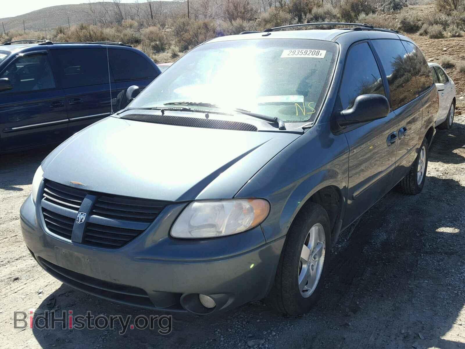 2007 DODGE CARAVAN - VIN: 2D4GP44L47R272110 - Фото 2