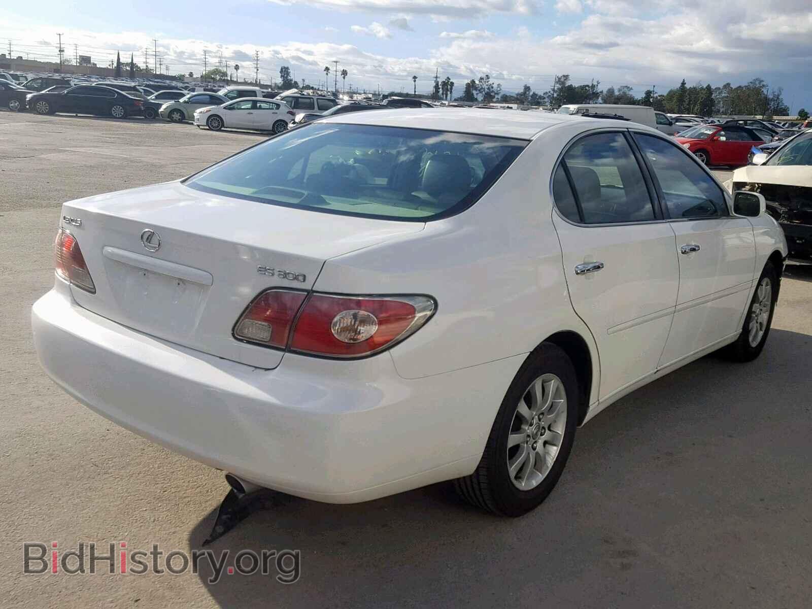 2002 LEXUS ES300 - VIN: JTHBF30G020015122 - Фото 4