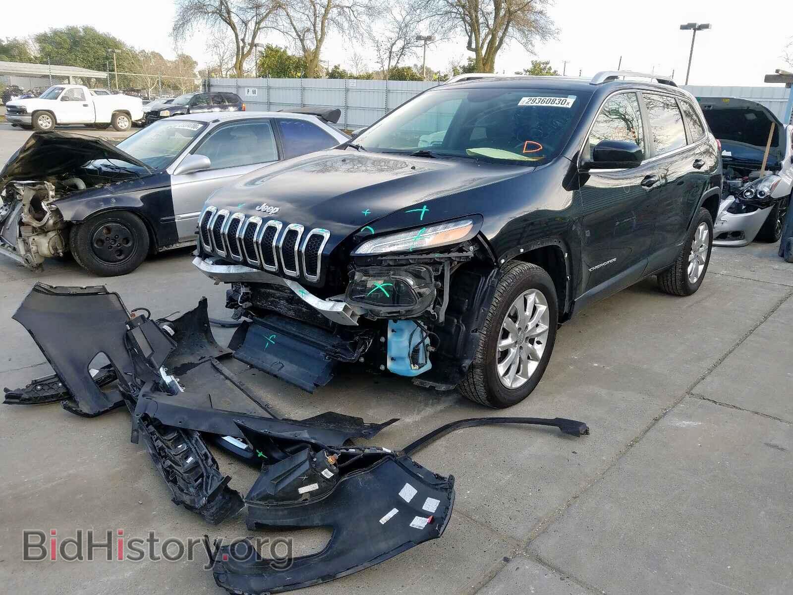 2015 JEEP CHEROKEE - VIN: 1C4PJMDS0FW736182 - Фото 2