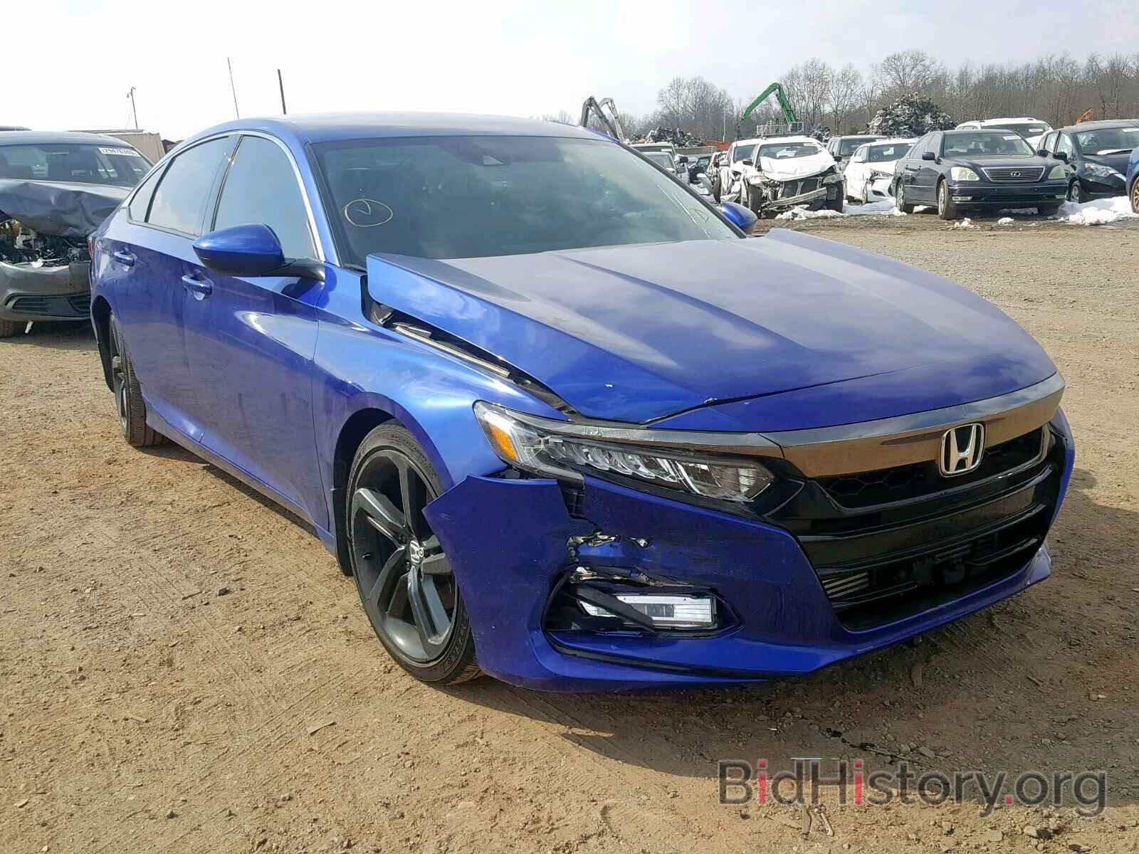 Photo 1HGCV1F39JA137683 - HONDA ACCORD SPO 2018