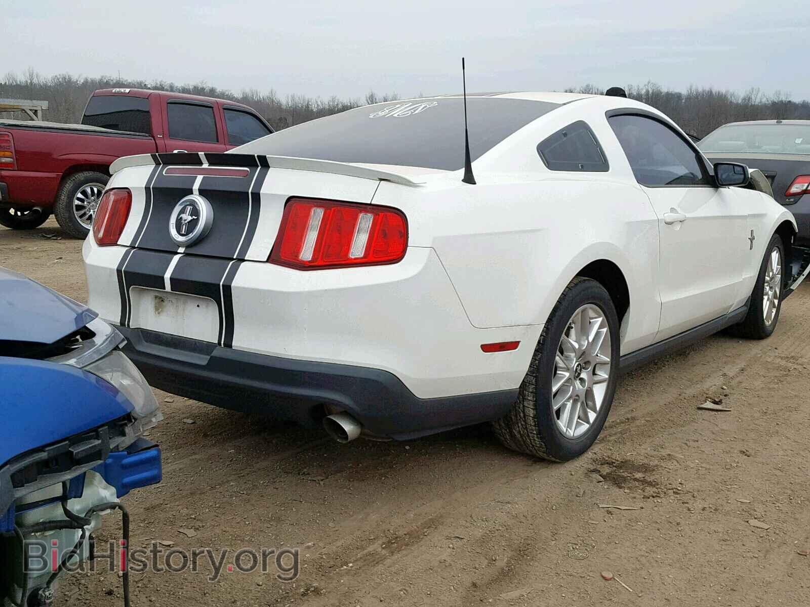 2012 FORD MUSTANG - VIN: 1ZVBP8AM0C5237449 - Фото 4