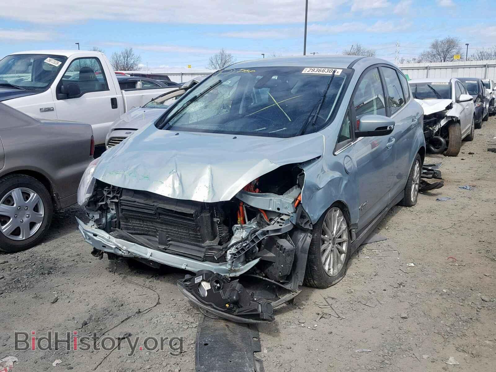 2013 FORD CMAX - VIN: 1FADP5CU9DL536383 - Фото 2