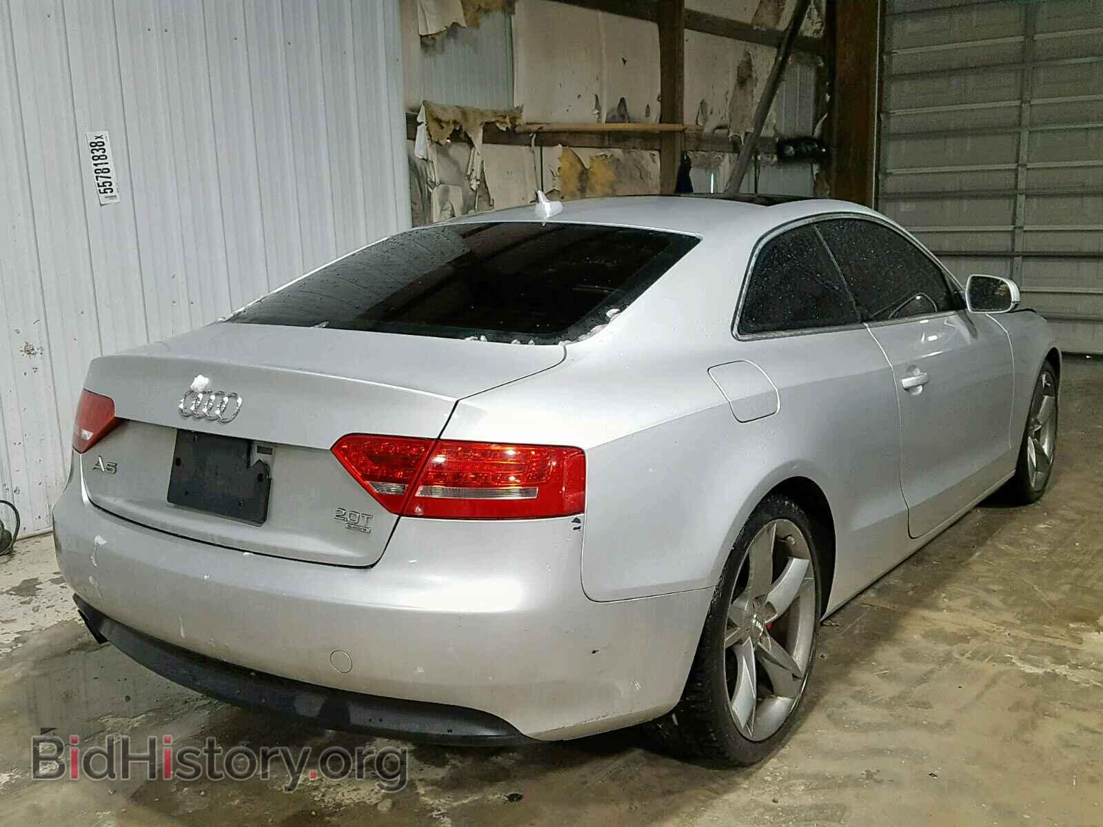 2010 AUDI A5 PREMIUM - VIN: WAULFAFR2AA007645 - Photo 4