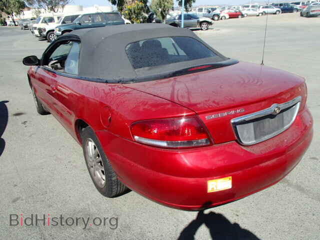 2003 CHRYSLER SEBRING - VIN: 1C3EL45T33N537464 - Фото 3