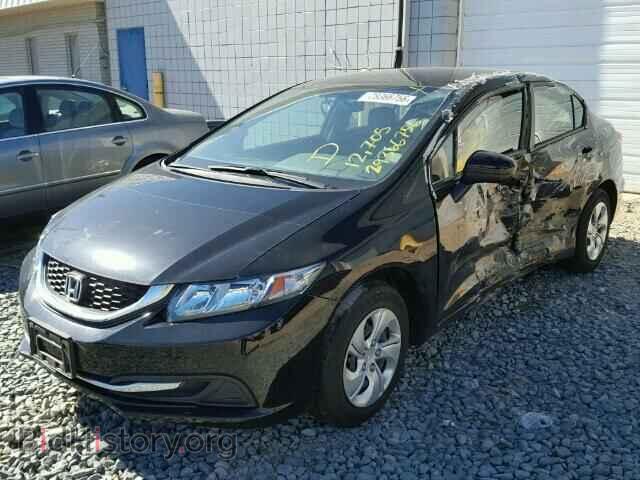 2014 HONDA CIVIC - VIN: 19XFB2F59EE038442 - Фото 2