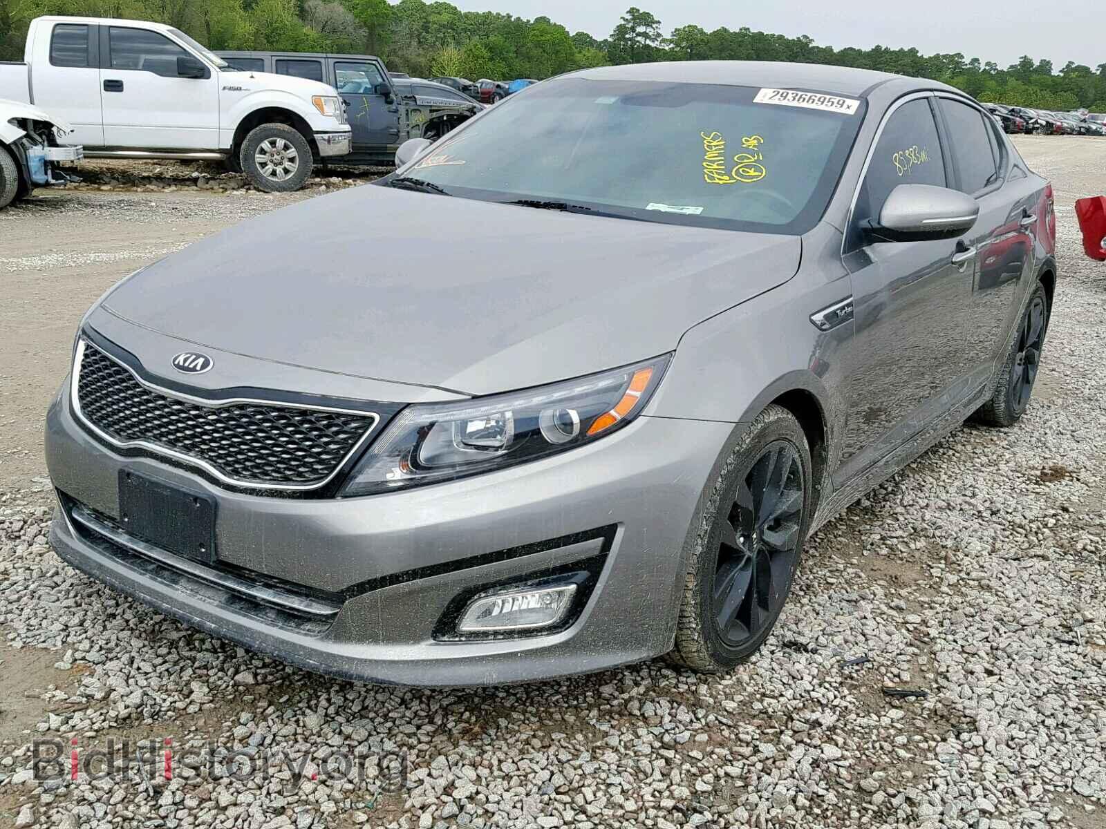 2014 KIA OPTIMA - VIN: 5XXGR4A67EG262683 - Фото 2