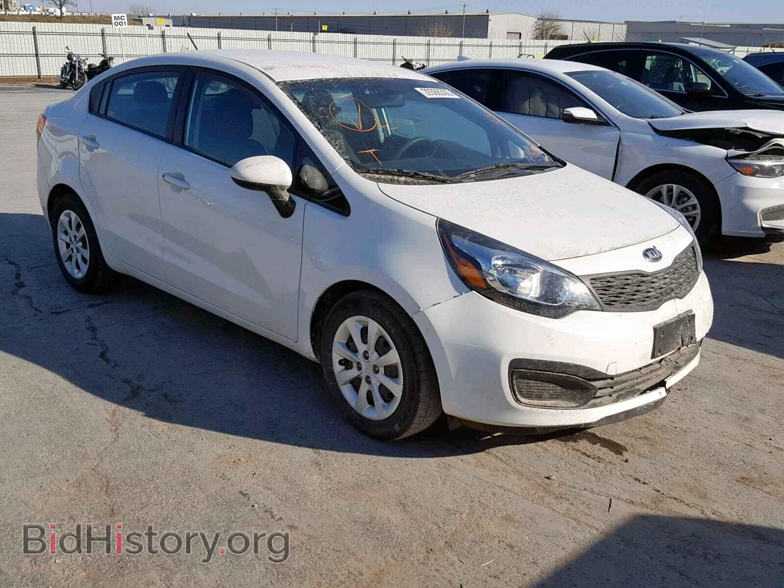 Фотография KNADM4A39F6461030 - KIA RIO 2015