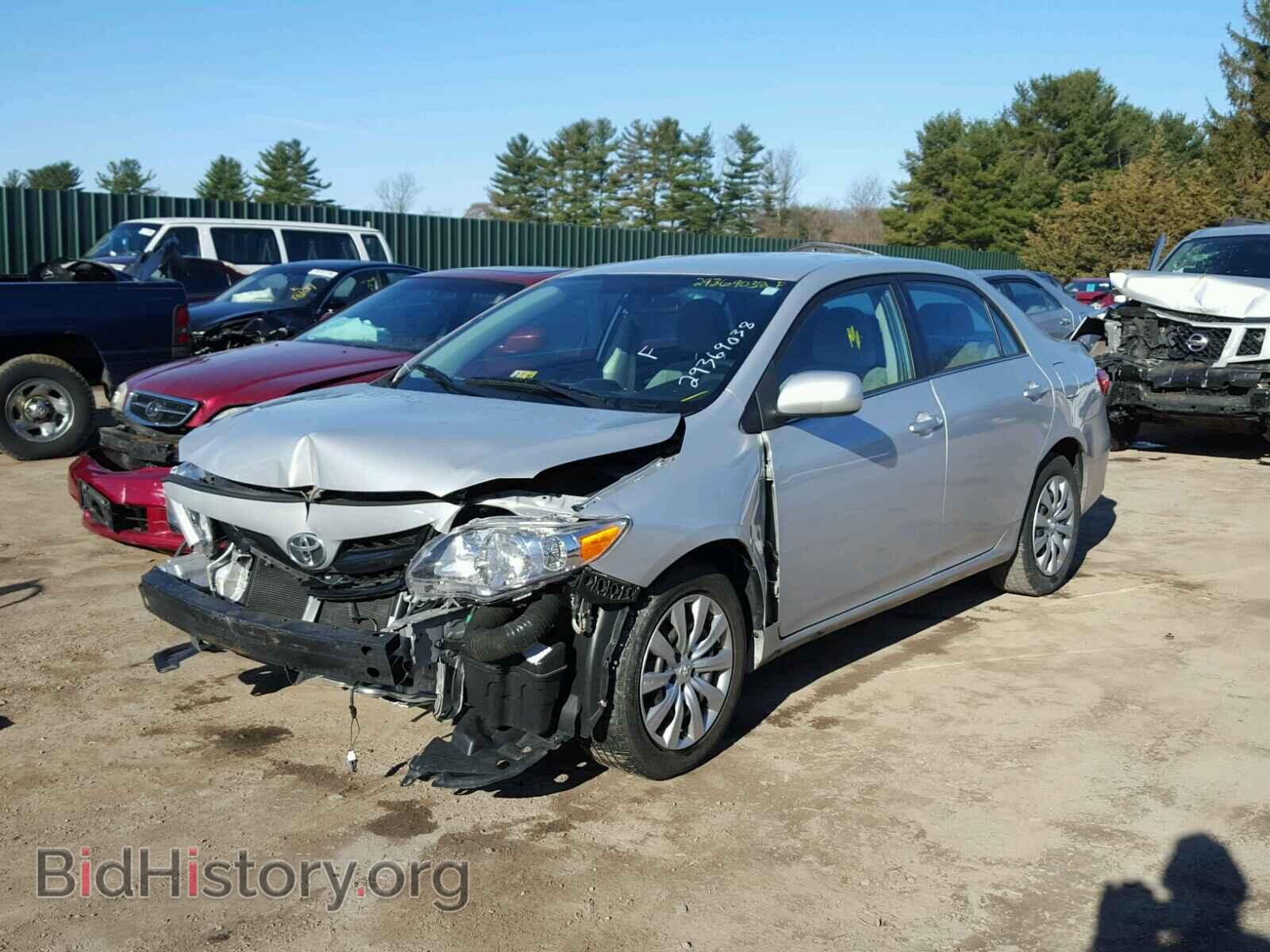 2013 TOYOTA COROLLA BA - VIN: 2T1BU4EE4DC060125 - Фото 2
