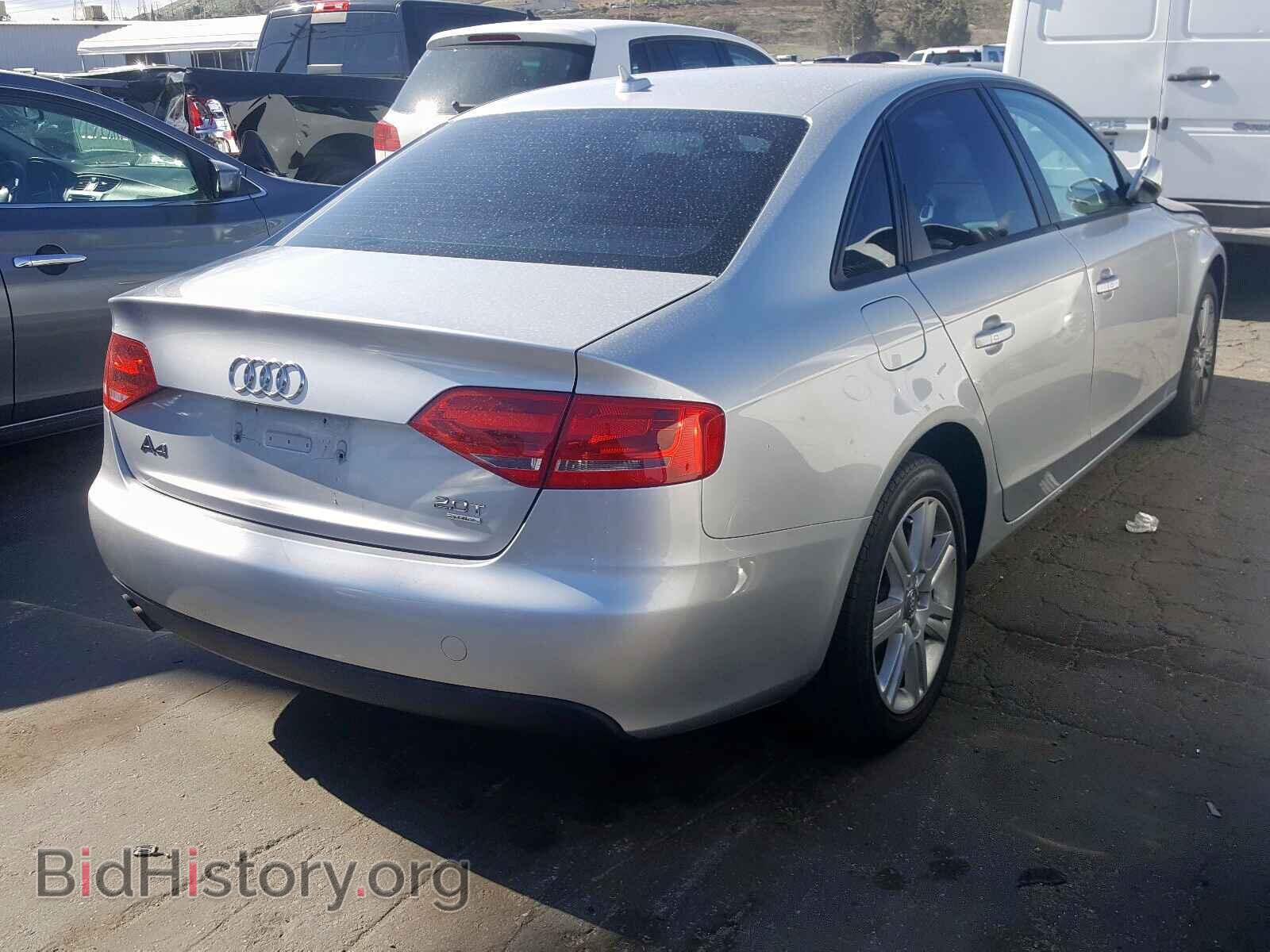 2011 AUDI A4 - VIN: WAUDFAFL7BN045673 - Фото 4