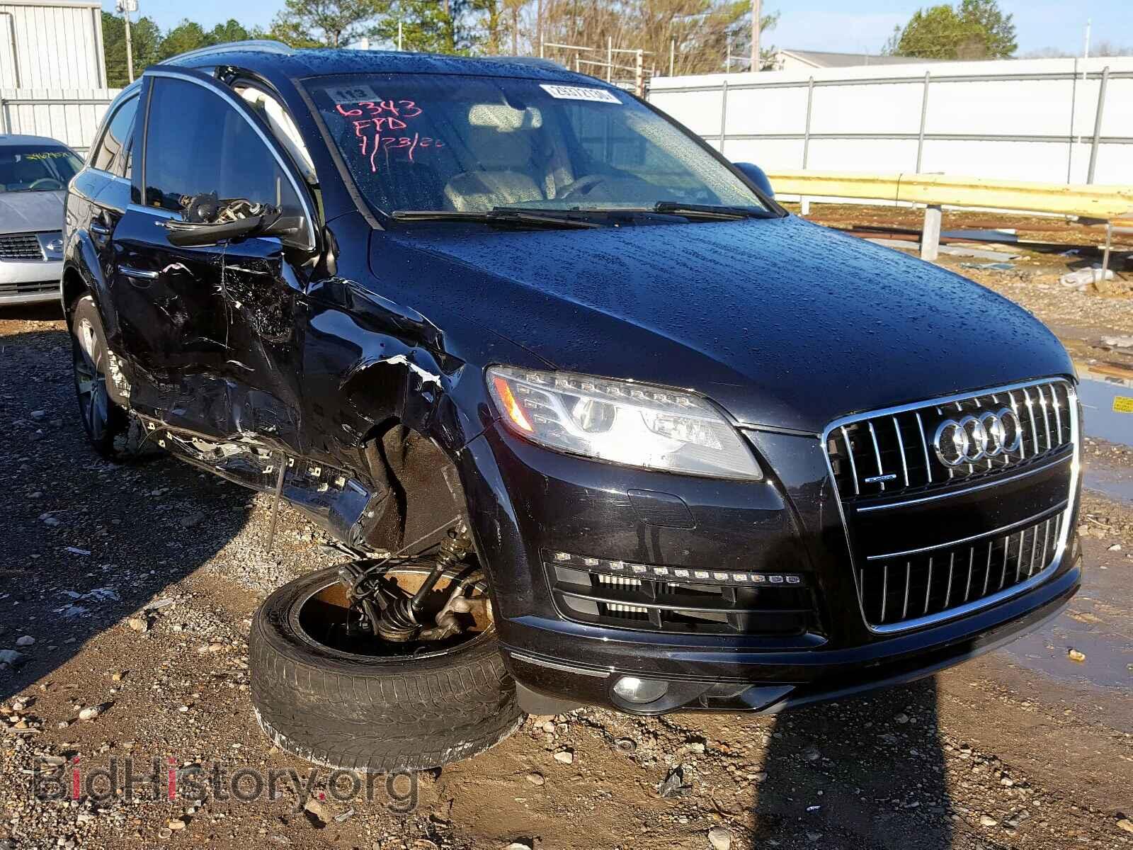 Photo WA1LMAFE7CD002314 - AUDI Q7 2012