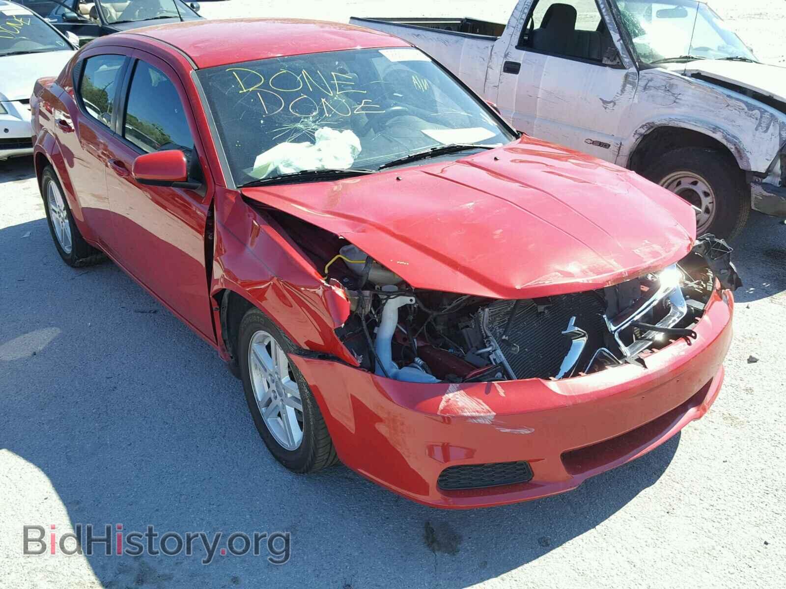 Фотография 1C3CDZCB4CN280178 - DODGE AVENGER 2012