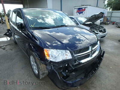 2013 Dodge CARAVAN Grand Cara, blue — VIN 2C4RDGBG0DR747155, Copart