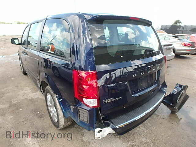 2013 DODGE CARAVAN - VIN: 2C4RDGBG0DR747155 - Фото 3