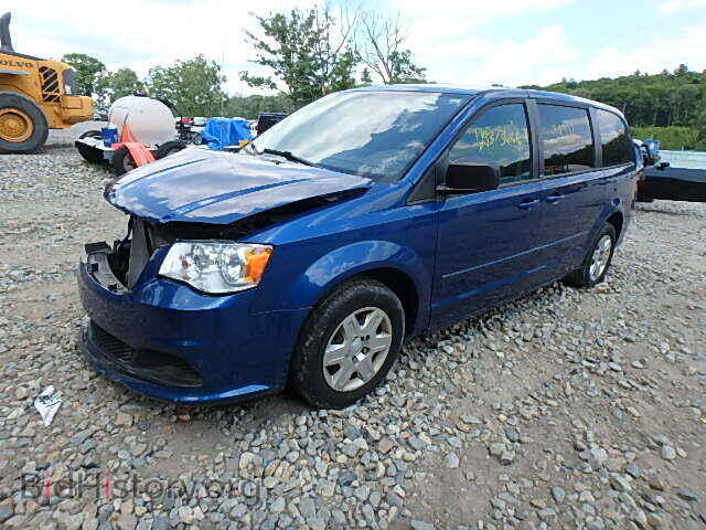 2011 DODGE CARAVAN - VIN: 2D4RN4DG8BR640718 - Фото 2