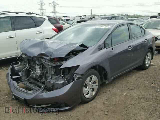 2014 HONDA CIVIC - VIN: 19XFB2F55EE052080 - Фото 2