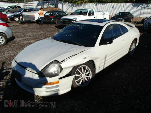 2002 MITSUBISHI ECLIPSE - VIN: 4A3AC44G32E011619 - Фото 2