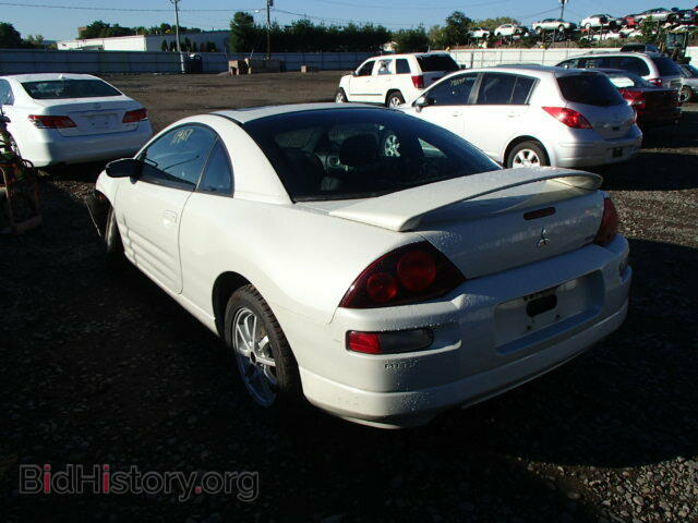 2002 MITSUBISHI ECLIPSE - VIN: 4A3AC44G32E011619 - Фото 3
