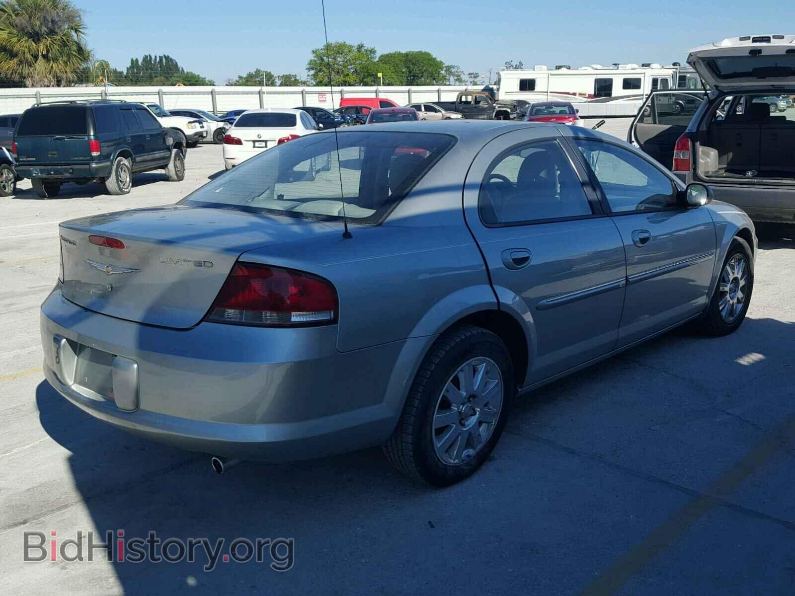 2005 CHRYSLER SEBRING - VIN: 1C3EL66R35N579909 - Фото 4