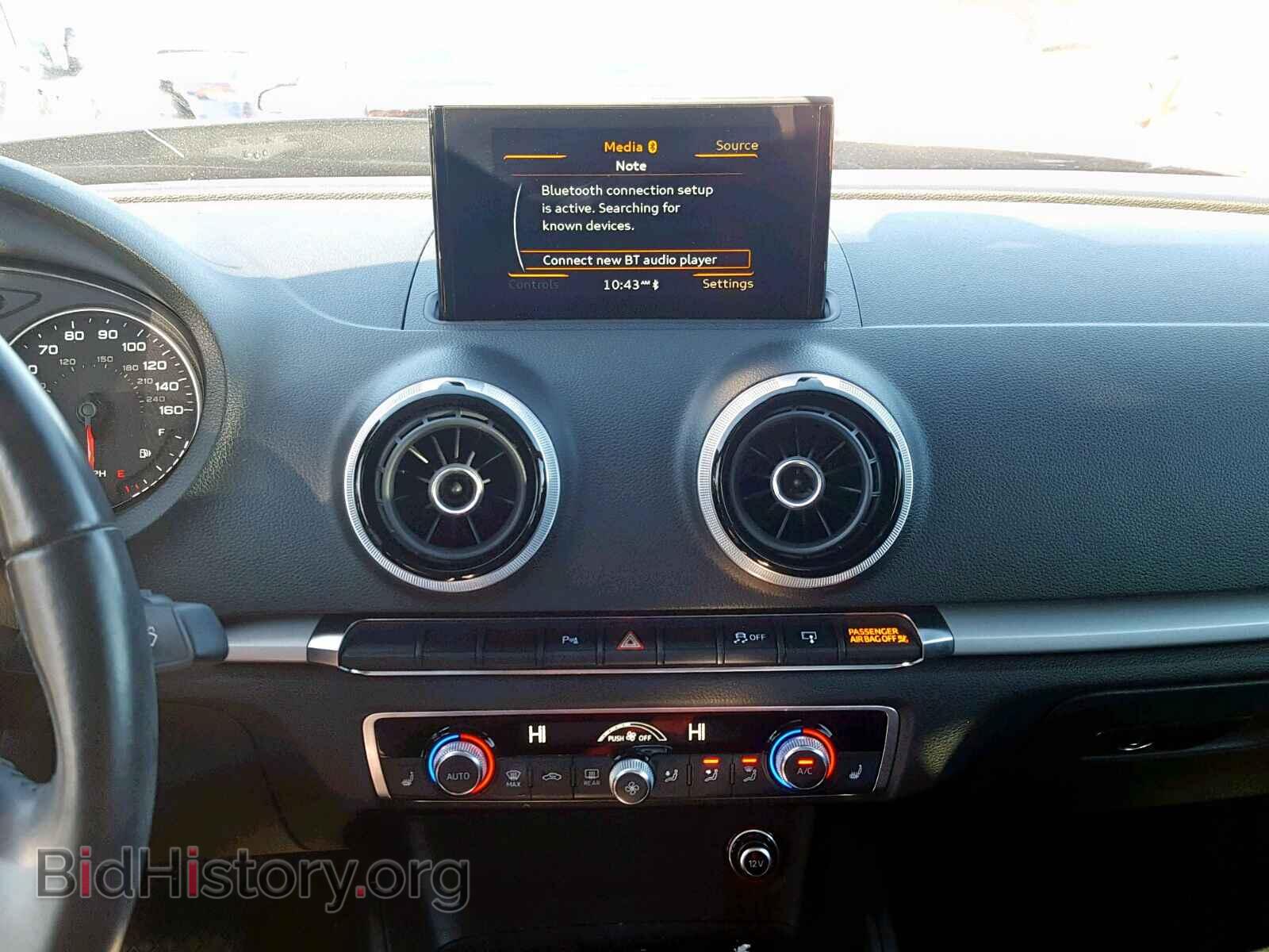 2016 AUDI A3 - VIN: WAUA7GFF1G1071505 - Фото 9