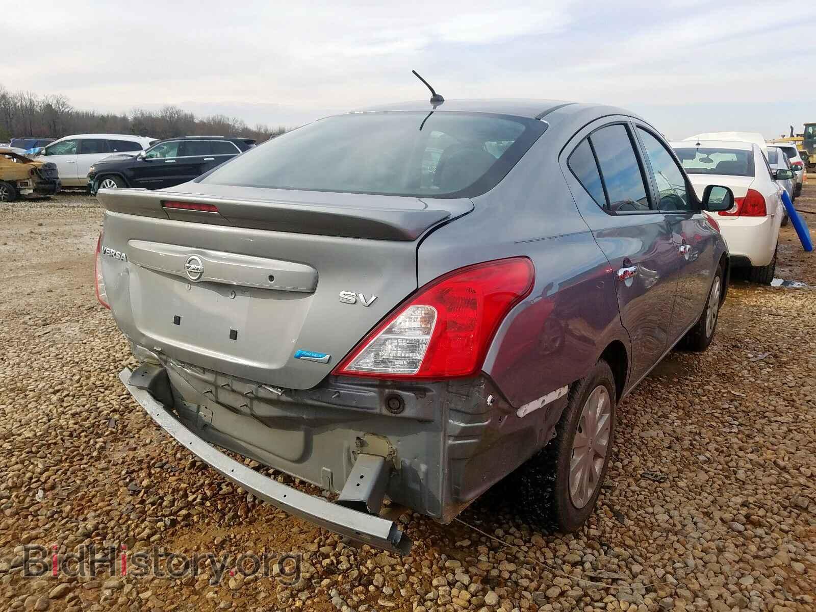 2013 NISSAN VERSA - VIN: 3N1CN7AP3DL856326 - Фото 4