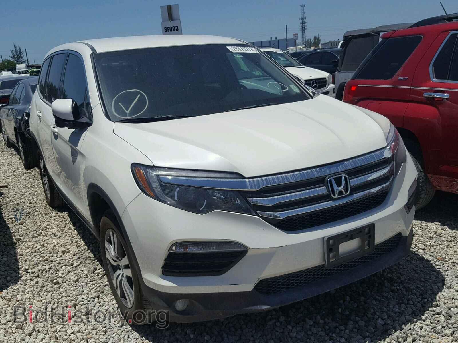 Photo 5FNYF5H37HB018425 - HONDA PILOT 2017