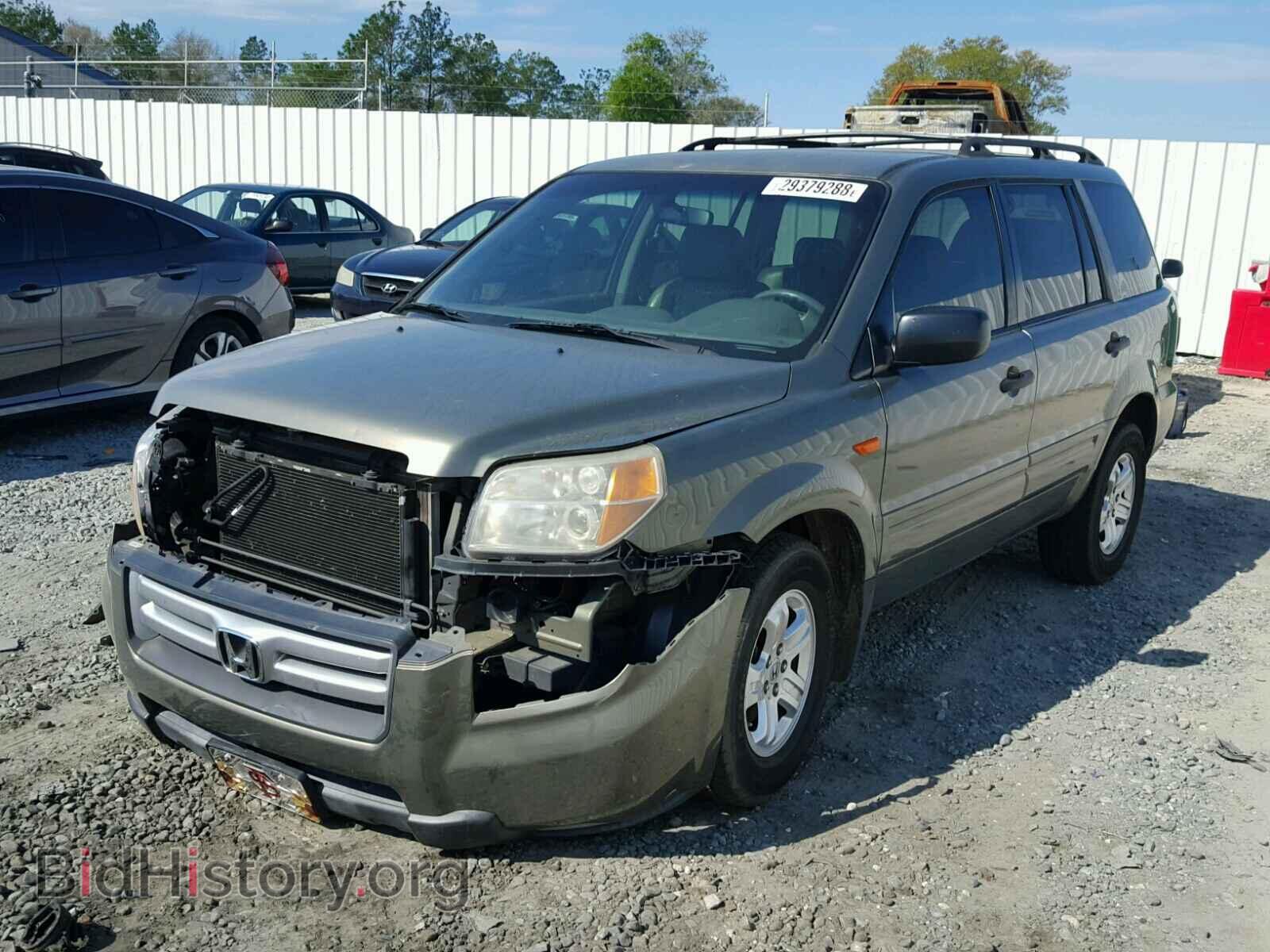 2007 HONDA PILOT - VIN: 5FNYF28117B044062 - Фото 2