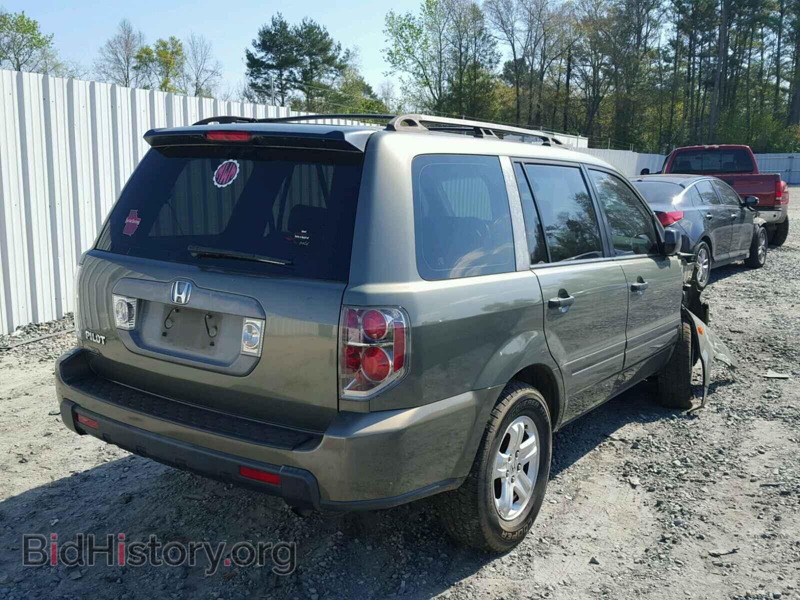 2007 HONDA PILOT - VIN: 5FNYF28117B044062 - Фото 4