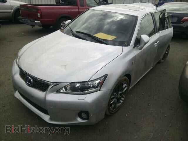 2012 LEXUS CT 200 - VIN: JTHKD5BH6C2055735 - Фото 2
