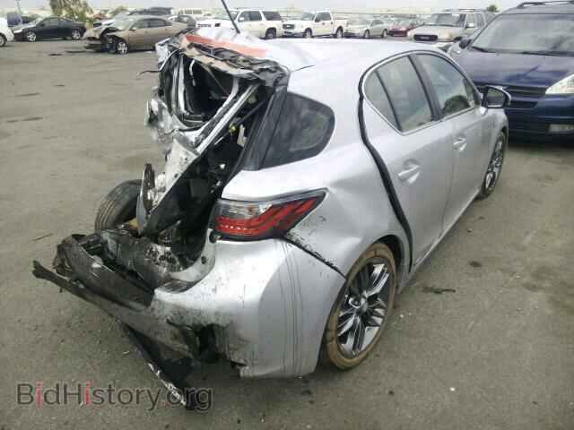 2012 LEXUS CT 200 - VIN: JTHKD5BH6C2055735 - Фото 4